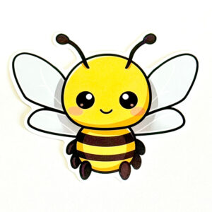 3" Sticker Decal - Little Bee
